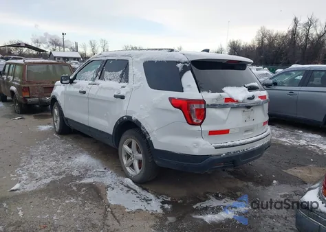2018 Ford Explorer z USA, uszkodzony, nr VIN 1FM5K8B89JGC45031
